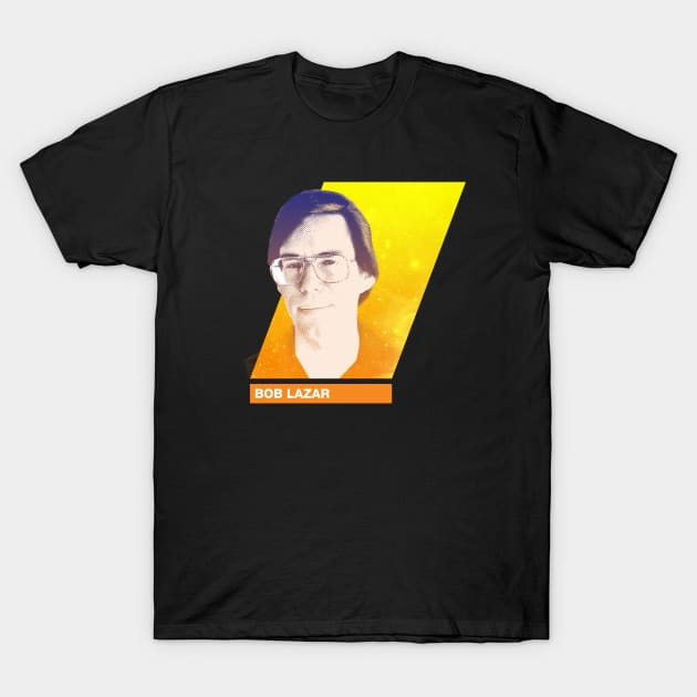 Bob Lazar print T-Shirt by theslightlynormal